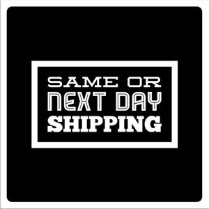Same day shipping